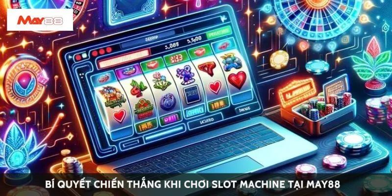 Bí quyết chiến thắng khi chơi slot machine tại May88