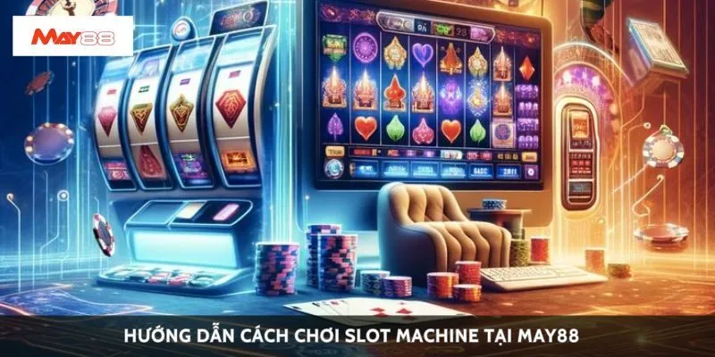 Hướng dẫn cách chơi slot machine tại May88